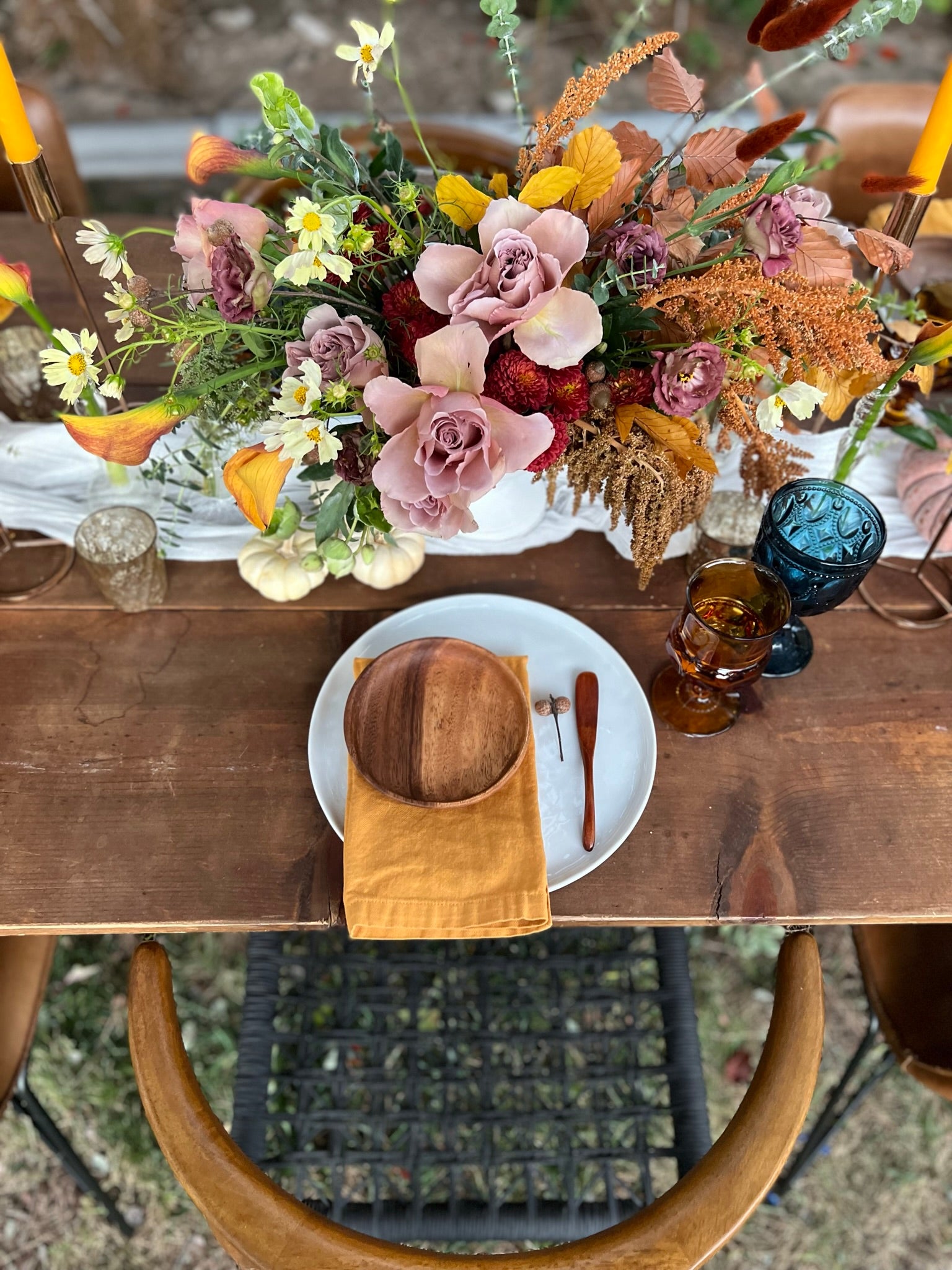 Thanksgiving Floral Table Collection