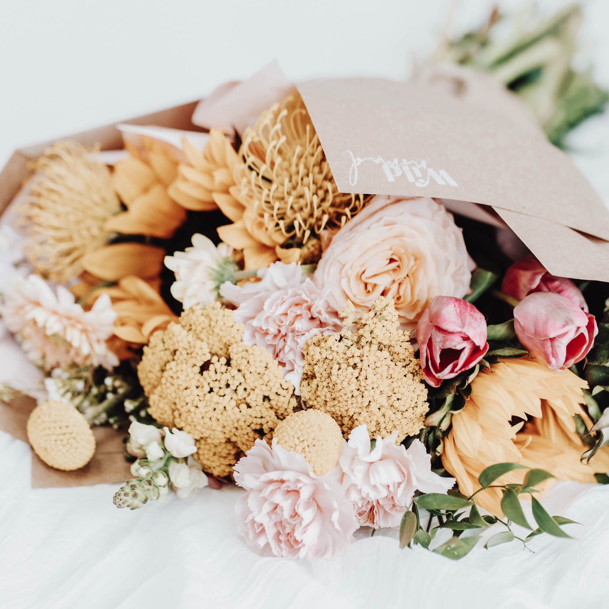 Sunshine Wrapped Bouquet