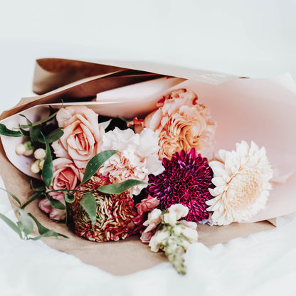 Petite Wrapped Wild Blooms