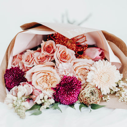 Classic Wrapped Wild Blooms