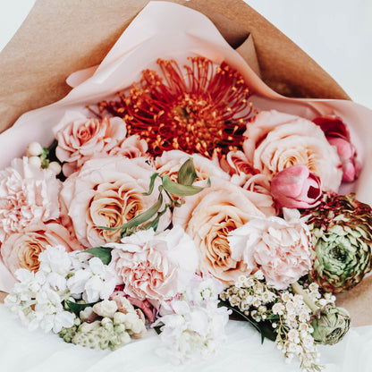 Extra Lovely Wrapped Wild Blooms