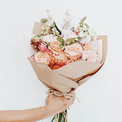 Extra Lovely Wrapped Wild Blooms