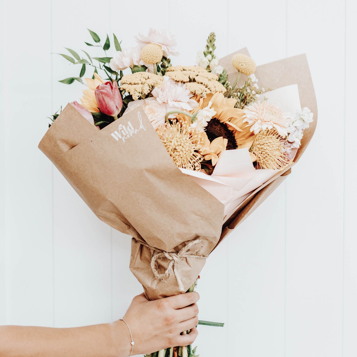 Sunshine Wrapped Bouquet