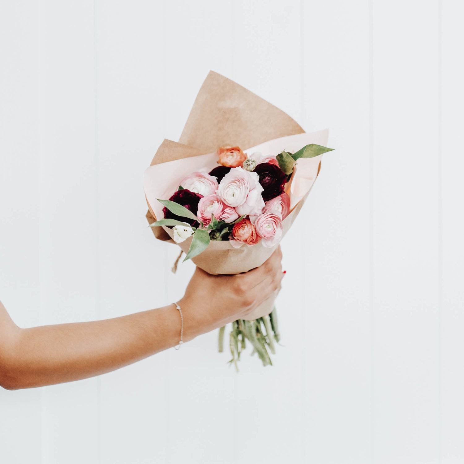 Ranunculus Wrapped Bouquet