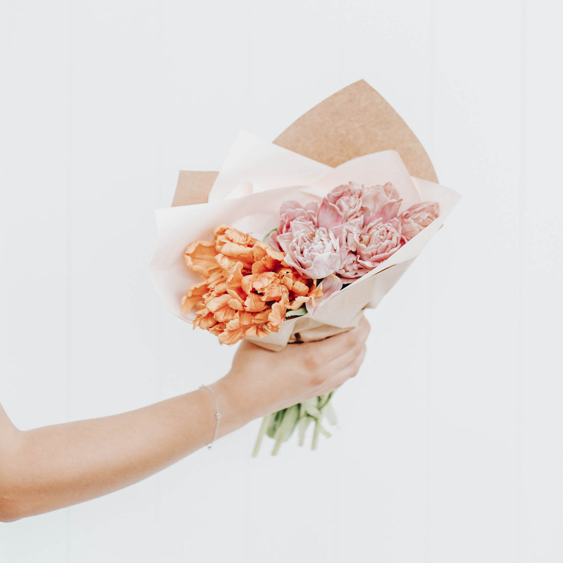 Tulip Wrapped Bouquet