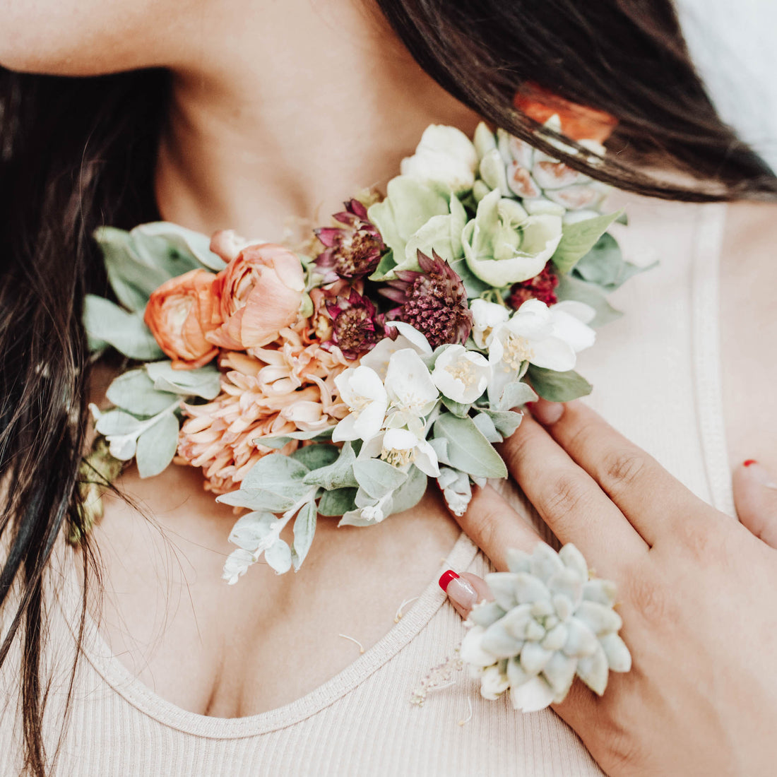 Wild Floral Necklace