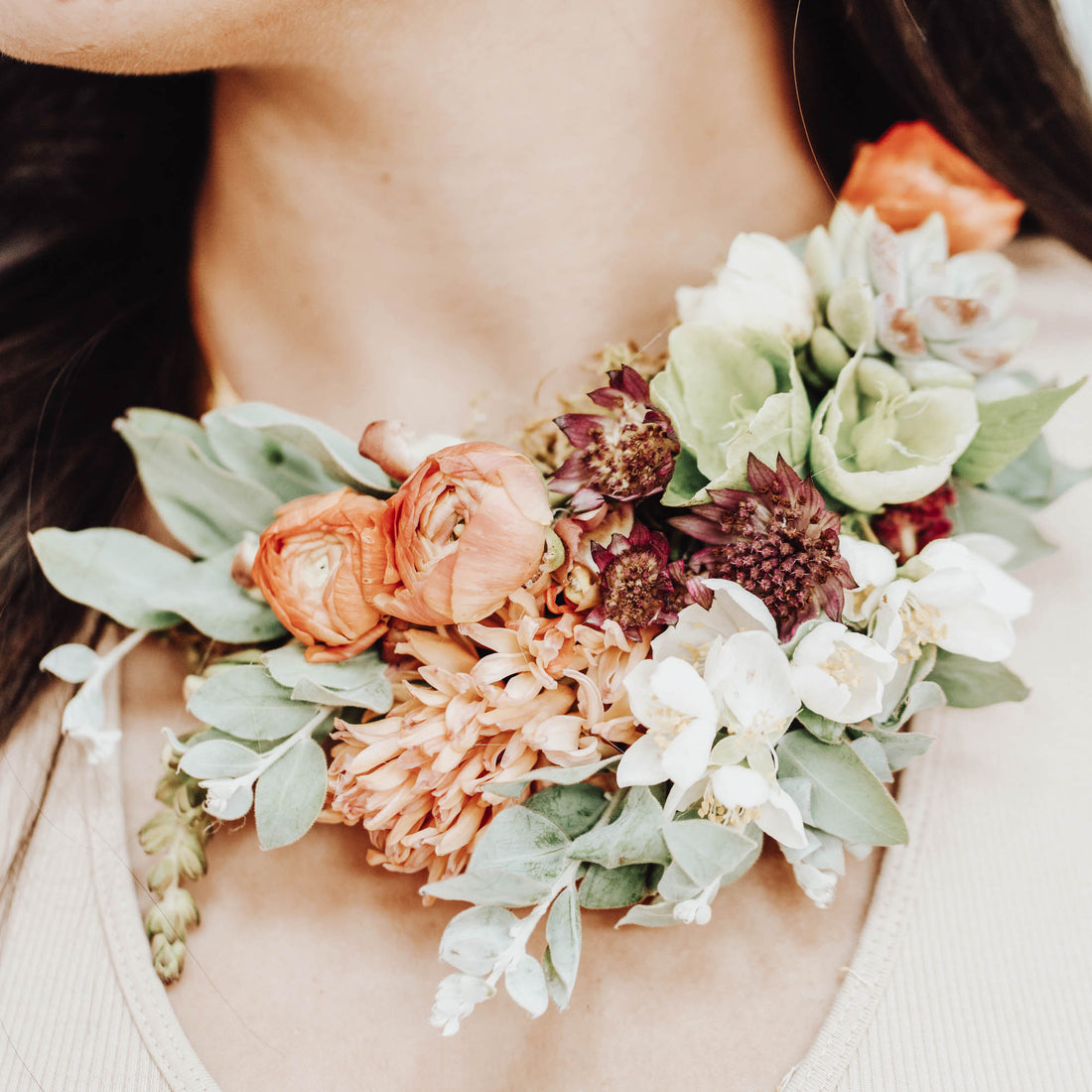 Wild Floral Necklace